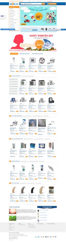 Mẫu website thiết bị y tế 10457