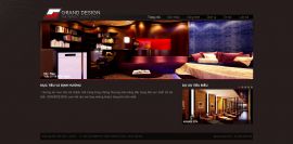 Mẫu website thi công nội thất và xây dựng 10219