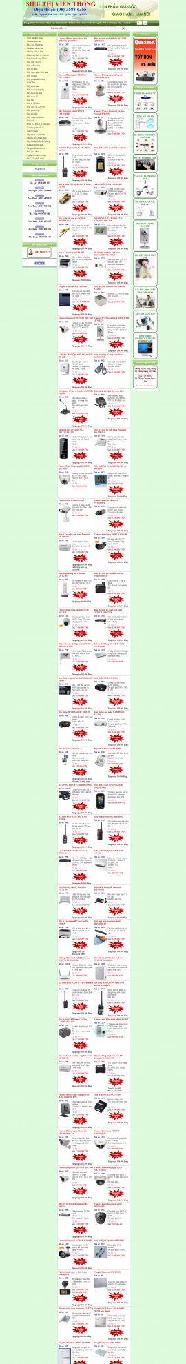 Mẫu website siêu thị 10308