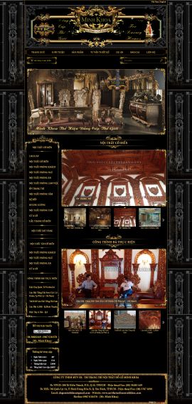 Mẫu website thi công nội thất và xây dựng 10241