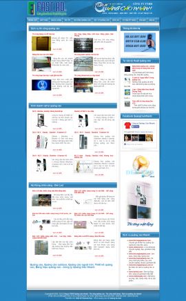 Mẫu website thiết kế quảng cáo 10145