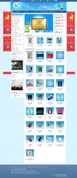 Mẫu website quà tặng 10282