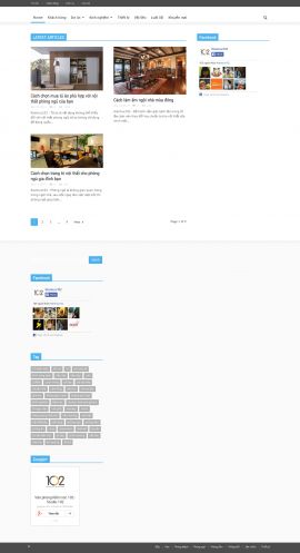 Mẫu website thiết kế nội thất 10165