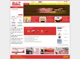 Mẫu website vận chuyển 10432