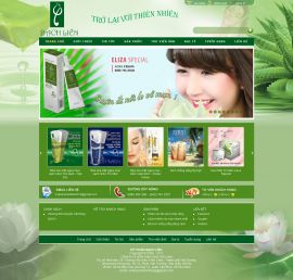Mẫu website mỹ phẩm 10474