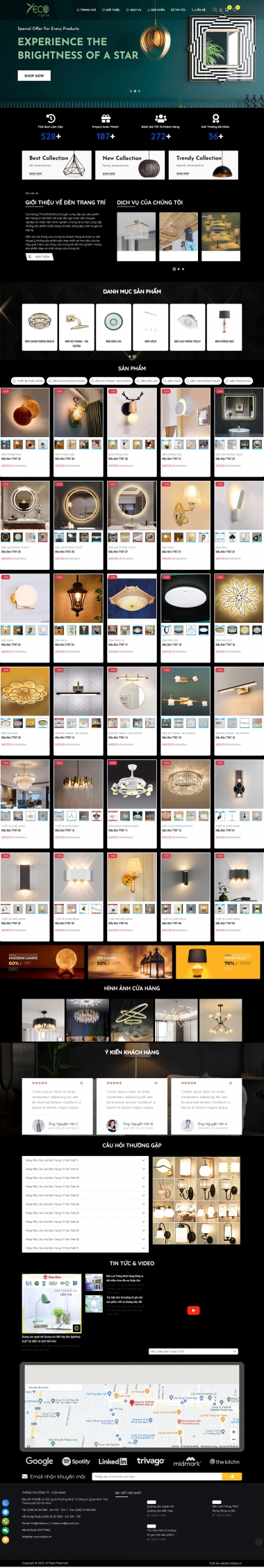 Mẫu Đèn Trang Trí 13550