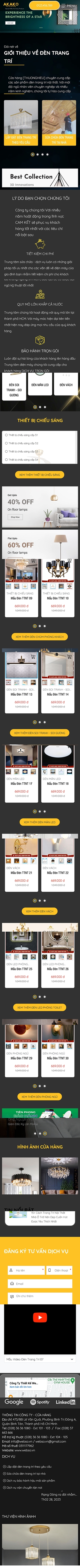 Mẫu Đèn Trang Trí 13552