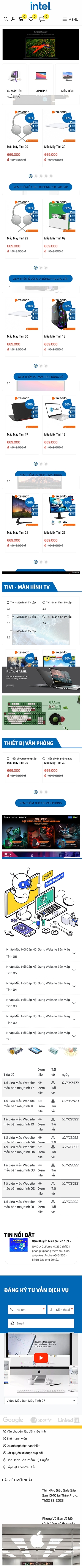 Mẫu Máy Tính 13580