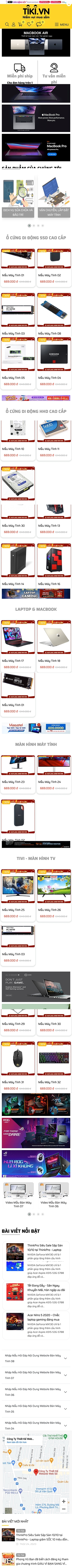 Mẫu Máy Tính 13582