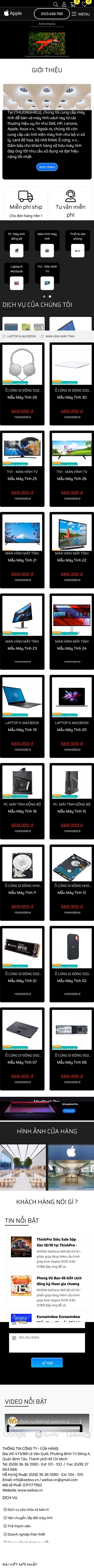 Mẫu Máy Tính 13583