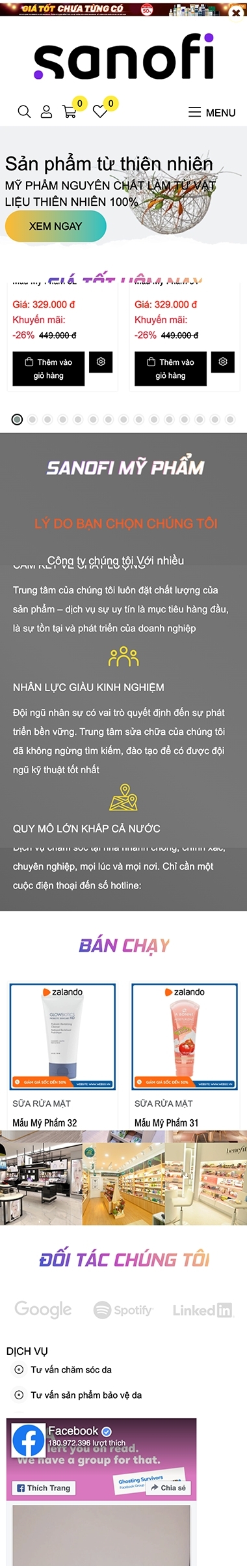 Mẫu Mỹ Phẩm 13586