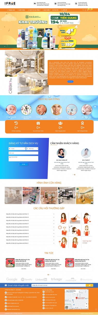 Mẫu Mỹ Phẩm 13588