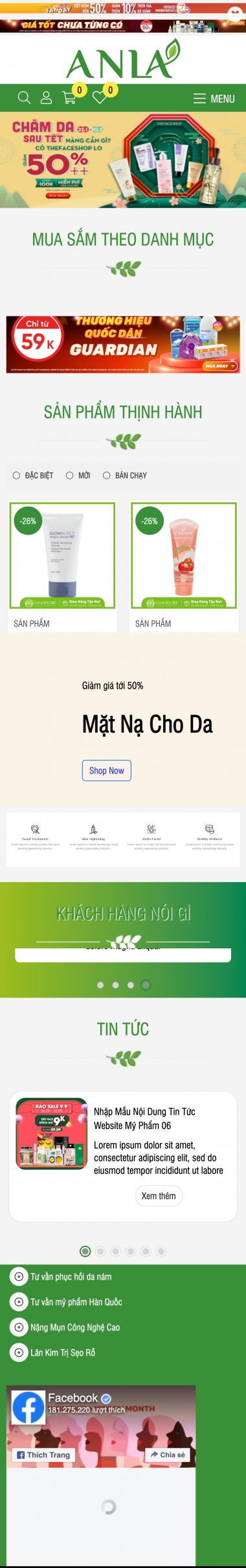 Mẫu Mỹ Phẩm 13589