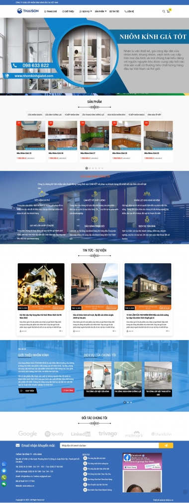 Mẫu Nhôm Kính 13601