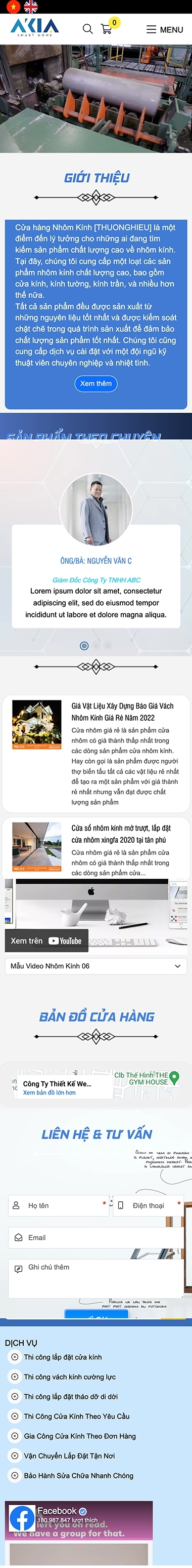 Mẫu Nhôm Kính 13603