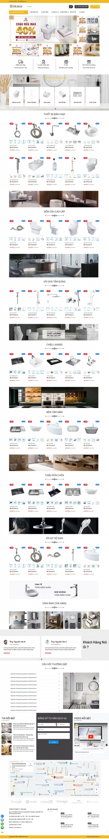 Mẫu Thiết Bị Vệ Sinh 13555