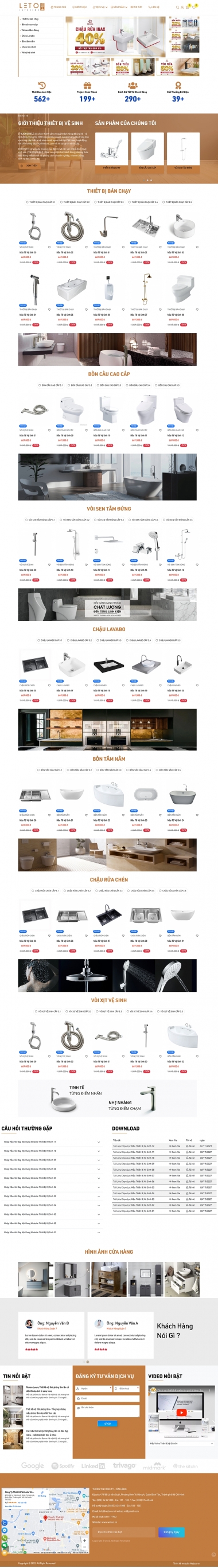 Mẫu Thiết Bị Vệ Sinh 13558