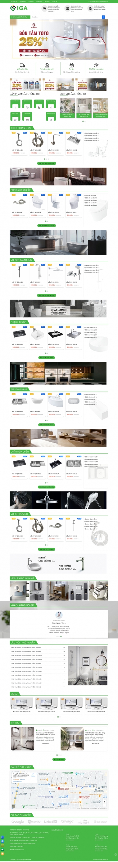 Mẫu Thiết Bị Vệ Sinh 13559