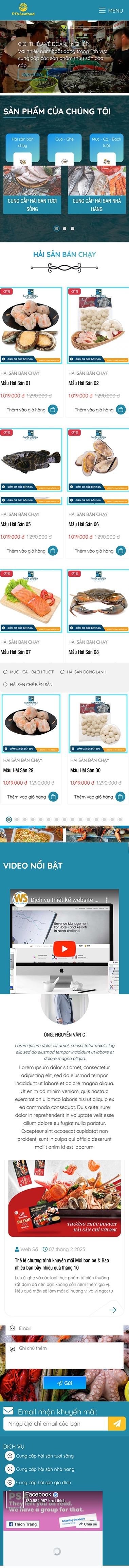 Mẫu Thuỷ Sản 13545