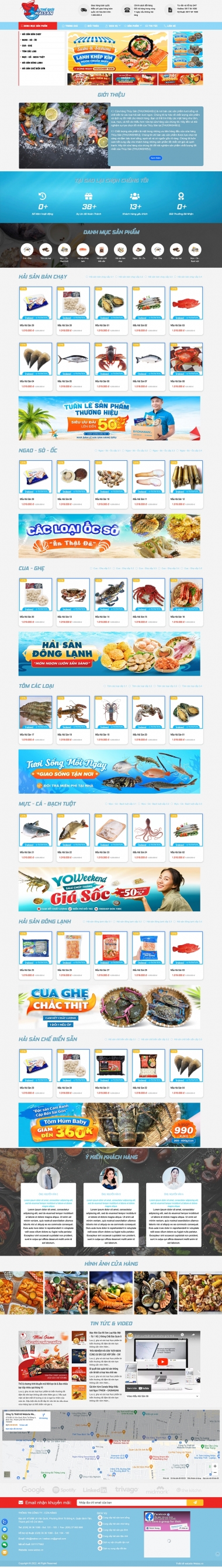 Mẫu Thuỷ Sản 13549