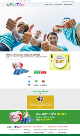 Mẫu website bán thuốc 13513