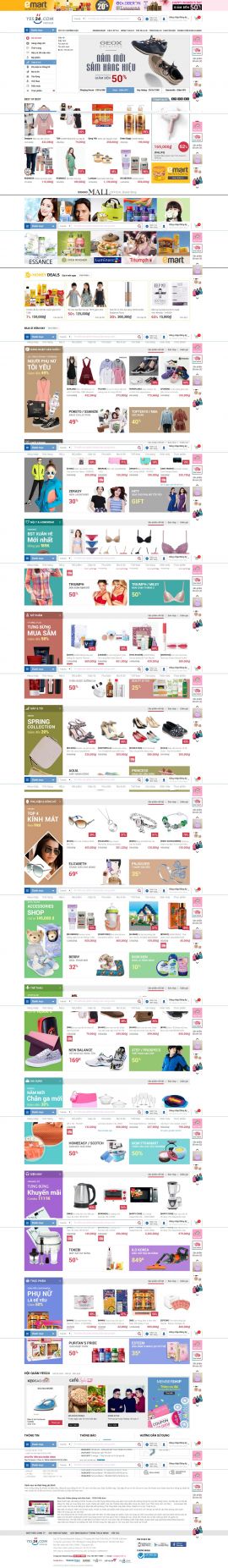 Mẫu website mỹ phẩm 10464