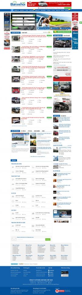 Mẫu website Ôtô 10261