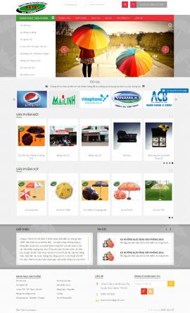 Mẫu website quà tặng 10266