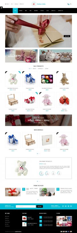 Mẫu website quà tặng 3242