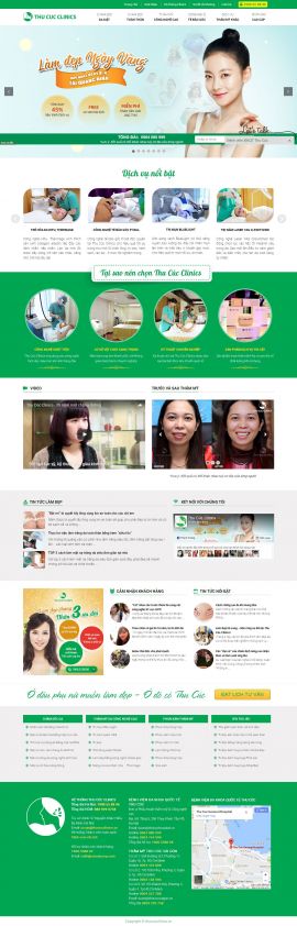Mẫu website Spa 6465