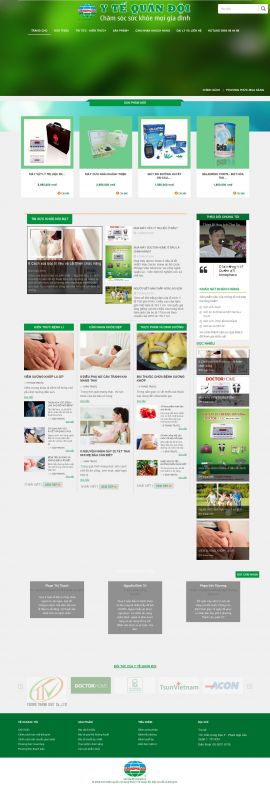 Mẫu website thiết bị y tế 10453