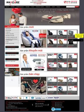 Mẫu website thiết bị y tế 10461