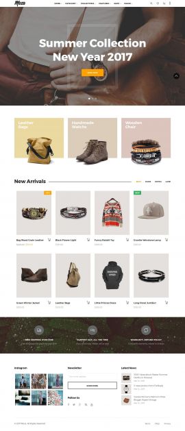 Mẫu website thời trang 12452