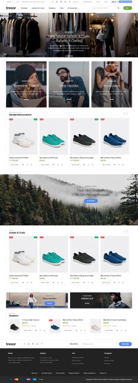 Mẫu website thời trang 12455