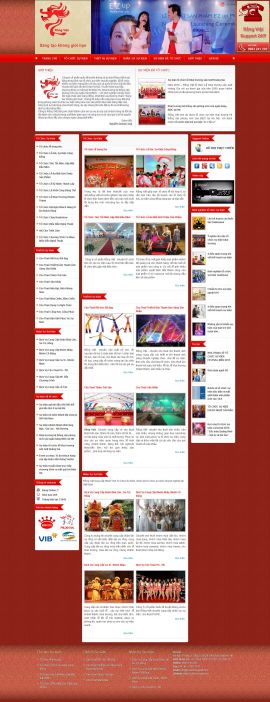 Mẫu website tổ chức sự kiện 10375